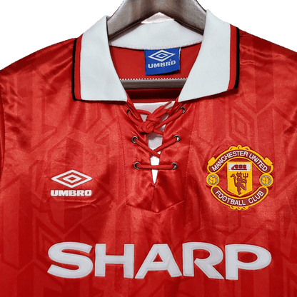 Manchester United Retro 1992/94 Home (Free Personalisation)