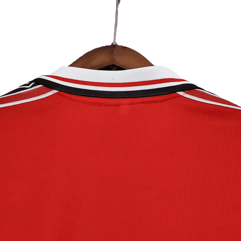 Manchester United Retro Long-Sleeved 1998/99 Home (Free Personalisation)