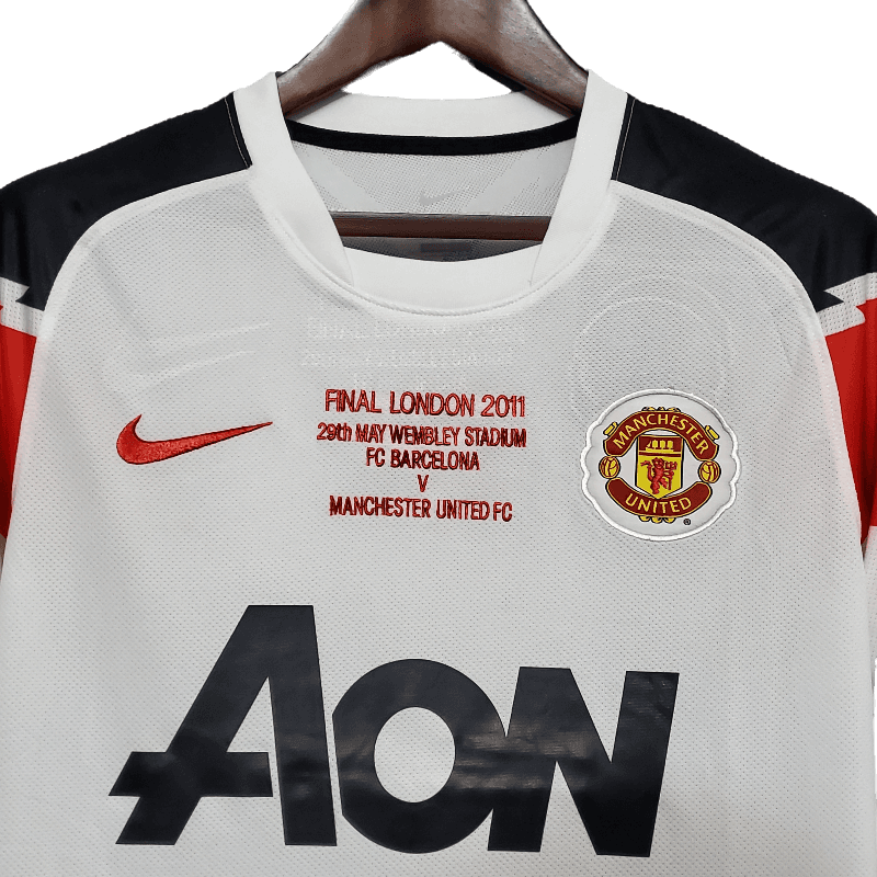 Manchester United Retro 2010/11 In The Champions League Version Away (Free Personalisation)