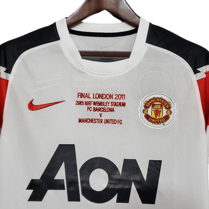 Manchester United Retro 2010/11 In The Champions League Version Away (Free Personalisation)