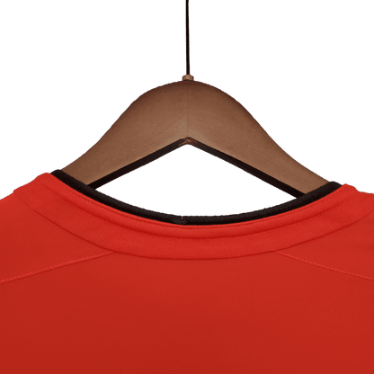 Manchester United Retro Long Sleeve 2002/04 Home (Free Personalisation)