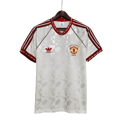 Manchester United Retro 1991 White (Free Personalisation)