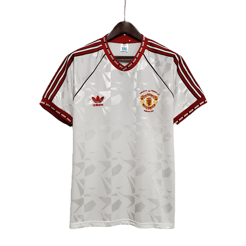 Manchester United Retro 1991 White (Free Personalisation)