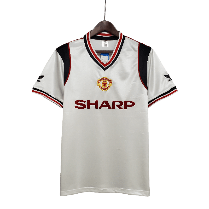 Manchester United Retro 1985 White (Free Personalisation)