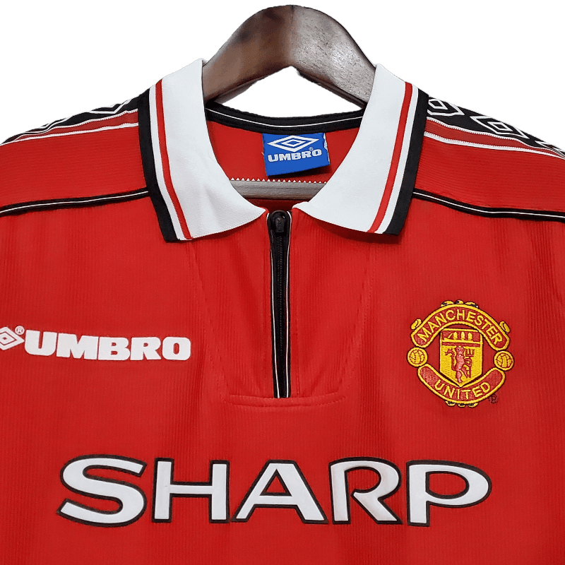 Manchester United Retro 1998/99 Home (Free Personalisation)