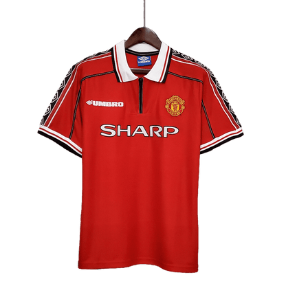 Manchester United Retro 1998/99 Home (Free Personalisation)
