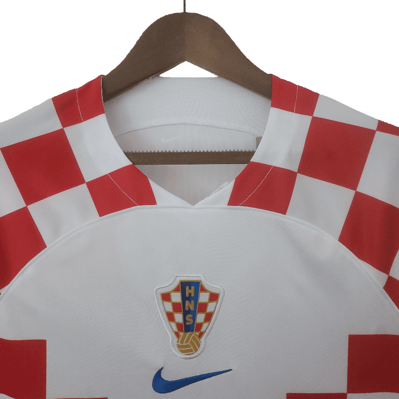 Croatia 2022  Qatar World Cup Home (Free Personalisation)