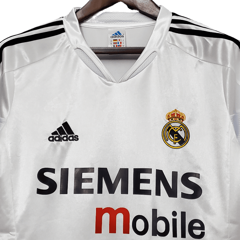 Real Madrid Retro 2004/05 Home (Free Personalisation)