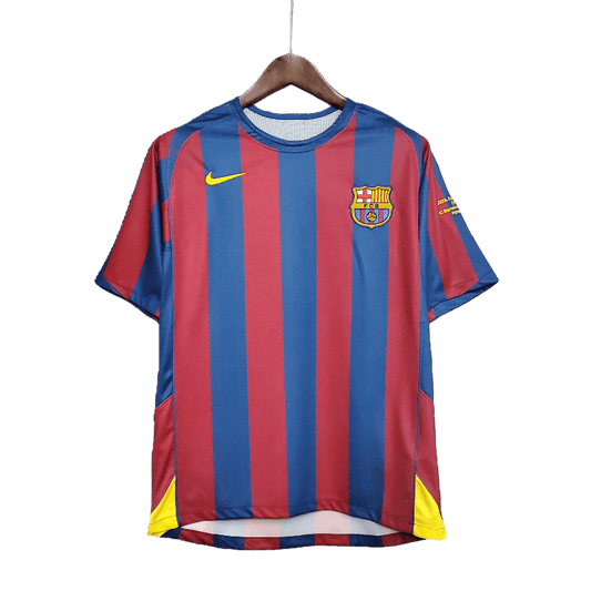 Barcelona Retro 06 UEFA Champions League Home (Free Personalisation)