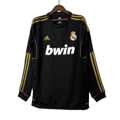 Real Madrid Retro Long Sleeve 2011/12 Away (Free Personalisation)