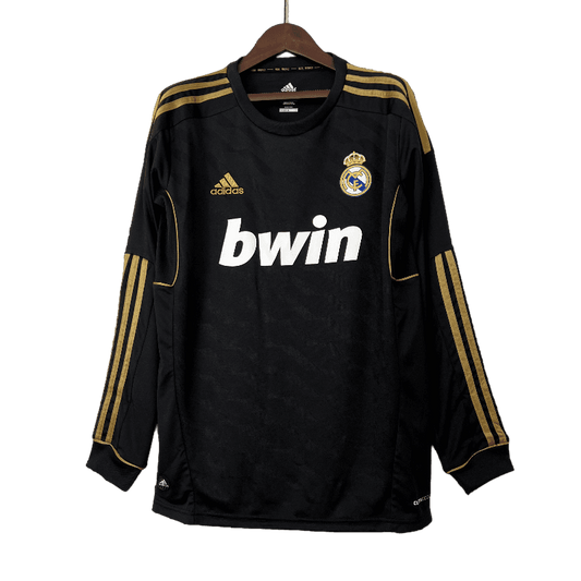 Real Madrid Retro Long Sleeve 2011/12 Away (Free Personalisation)