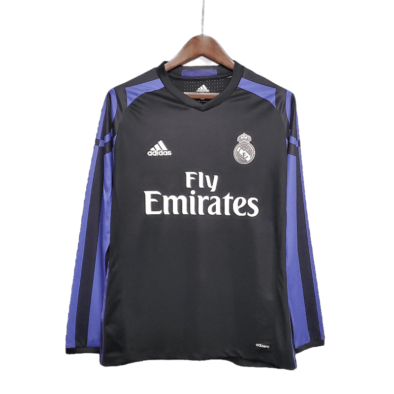 Real Madrid Retro 16/17 Long sleeve Third away (Free Personalisation)