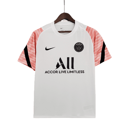 PSG 2021/22 Training Suit White Pink (Free Personalisation)