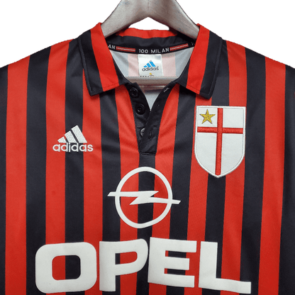 AC Milan Retro 1999/2000 Home (Free Personalisation)