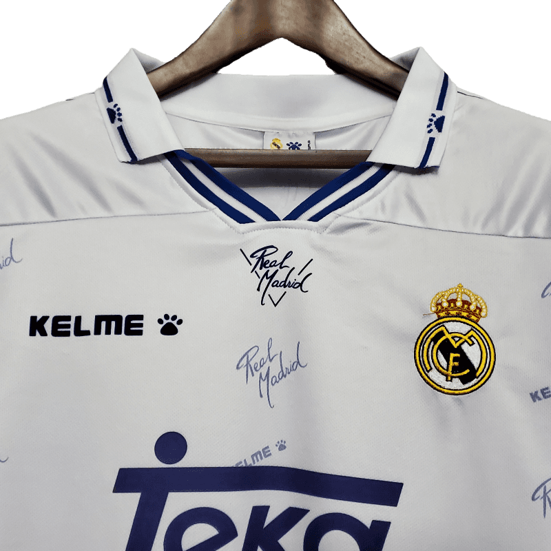 Real Madrid Retro 1994/96 Home (Free Personalisation)