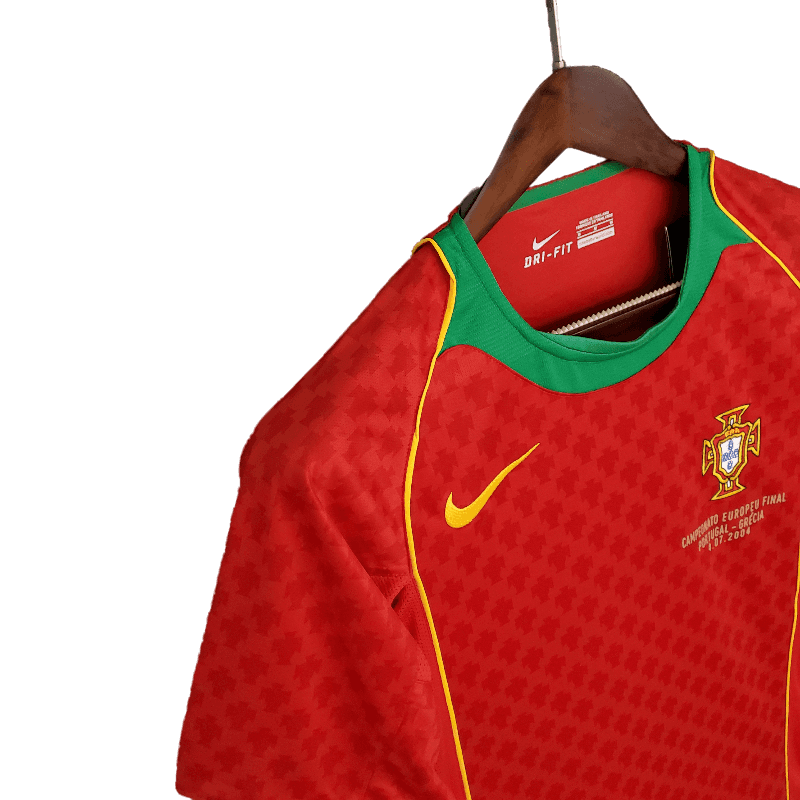 Portugal Retro 2004 Home (Free Personalisation)