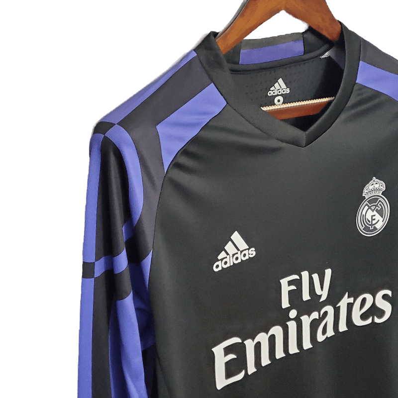 Real Madrid Retro 16/17 Long sleeve Third away (Free Personalisation)