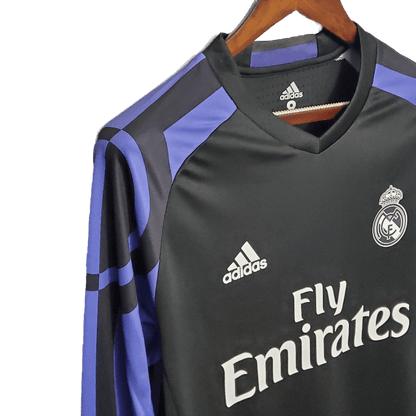 Real Madrid Retro 16/17 Long sleeve Third away (Free Personalisation)