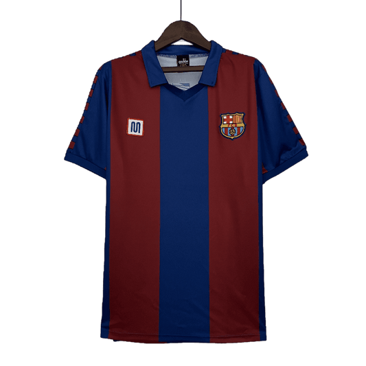 Barcelona Retro 80/82 Home (Free Personalisation)