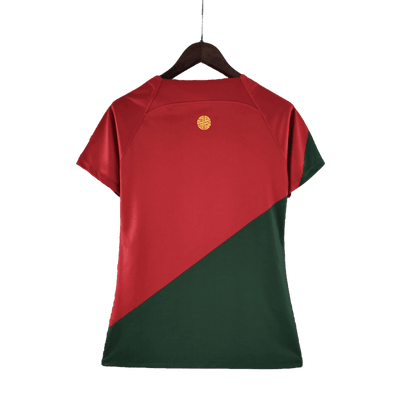 Portugal 2022 Woman World Cup Jersey Home (Free Personalisation)