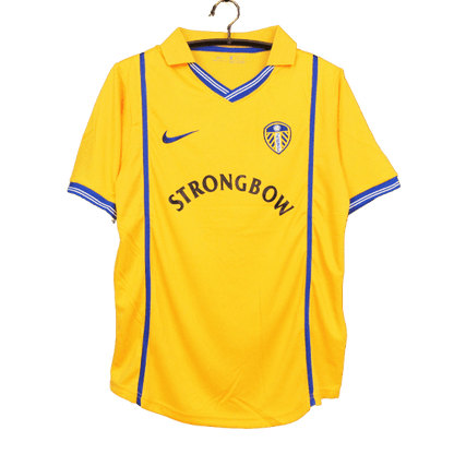 Leeds Retro 00-01 Yellow (Free Personalisation)