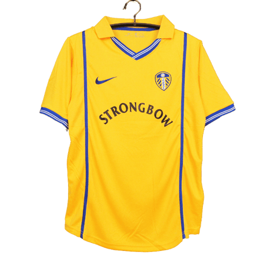 Leeds Retro 00-01 Yellow (Free Personalisation)