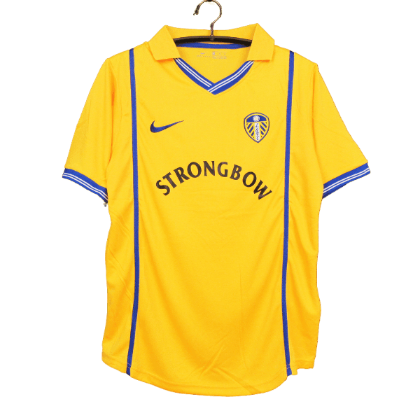 Leeds Retro 00-01 Yellow (Free Personalisation)