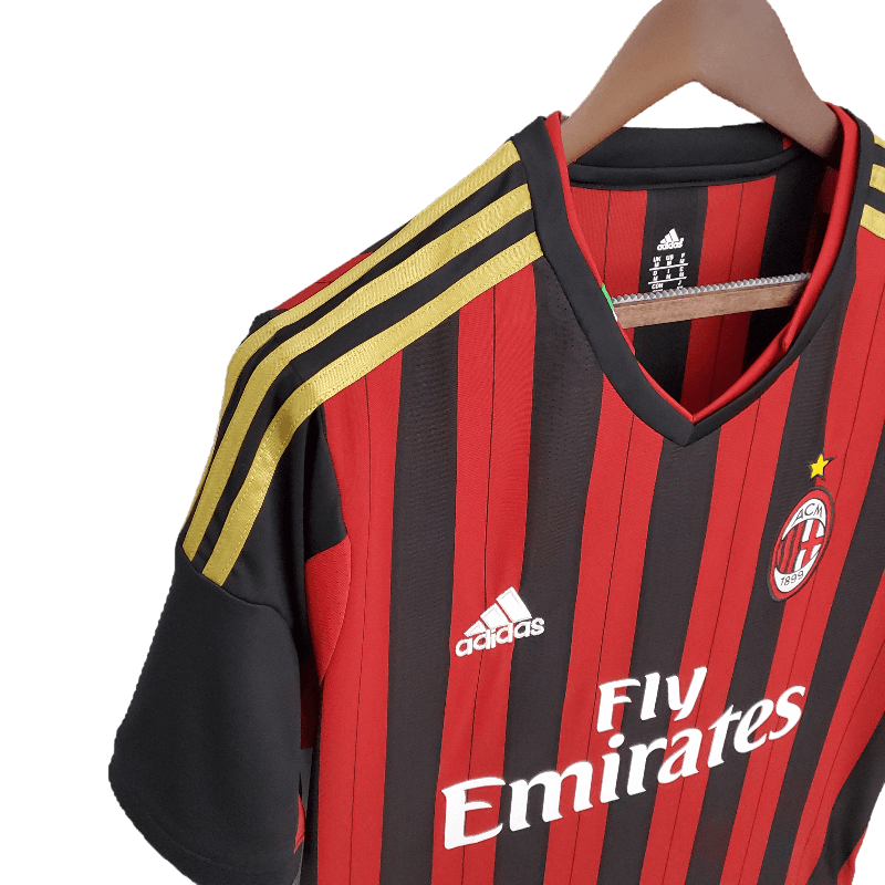 AC Milan Retro 2013/14 Home (Free Personalisation)