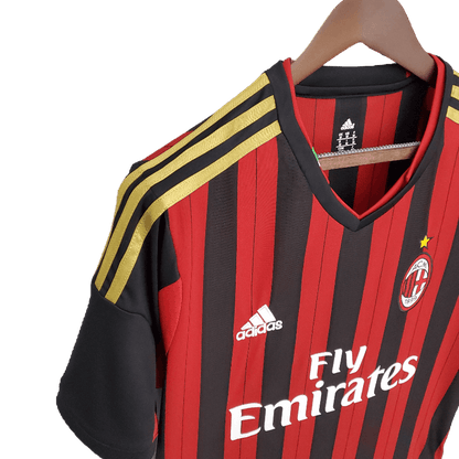 AC Milan Retro 2013/14 Home (Free Personalisation)