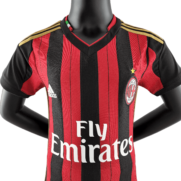 AC Milan Retro 13/14 Kids Home (Free Personalisation)