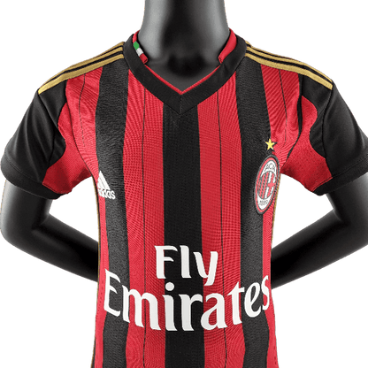 AC Milan Retro 13/14 Kids Home (Free Personalisation)