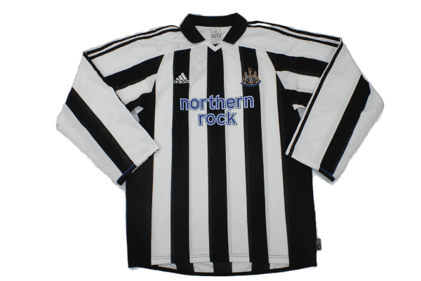 Newcastle Retro 03/05 Long Sleeve Home (Free Personalisation)