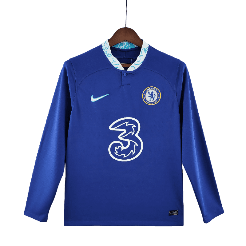 Chelsea 2022/23 Long Sleeve Home (Free Personalisation)