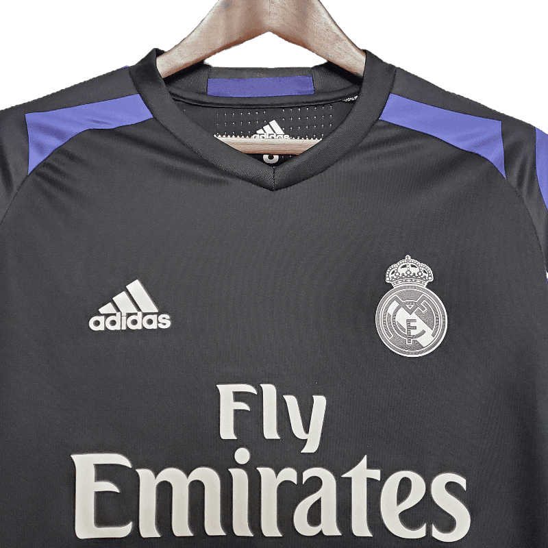 Real Madrid Retro 16/17 Long sleeve Third away (Free Personalisation)