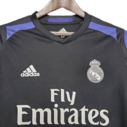 Real Madrid Retro 16/17 Long sleeve Third away (Free Personalisation)