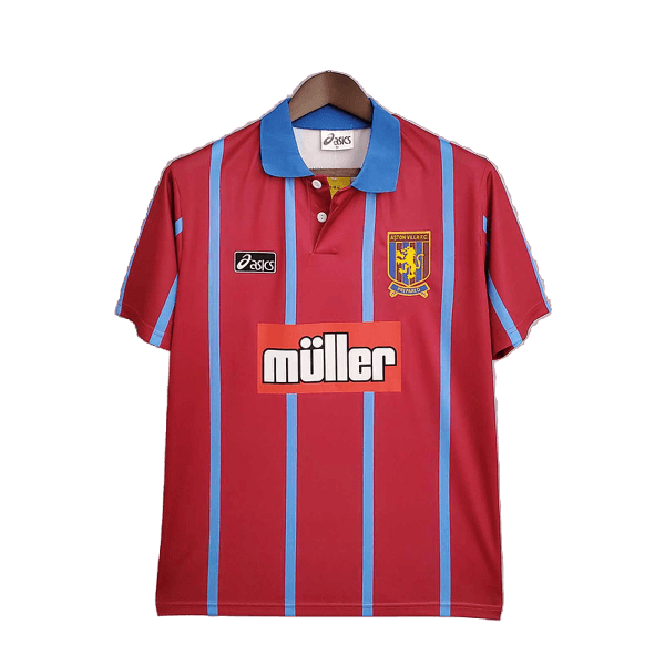 Aston Villa Retro 93/95 Home (Free Personalisation)