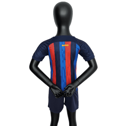 Barcelona 22/23 Kids Home (Free Personalisation)