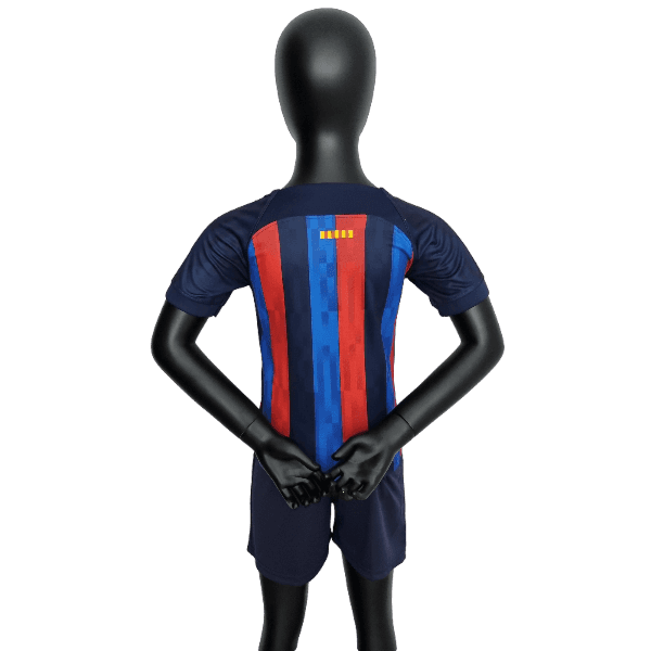 Barcelona 22/23 Kids Home (Free Personalisation)