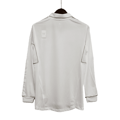 Real Madrid Retro 2011/12 Long Sleeve Home (Free Personalisation)