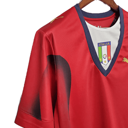 Italy Retro 2006 Red (Free Personalisation)