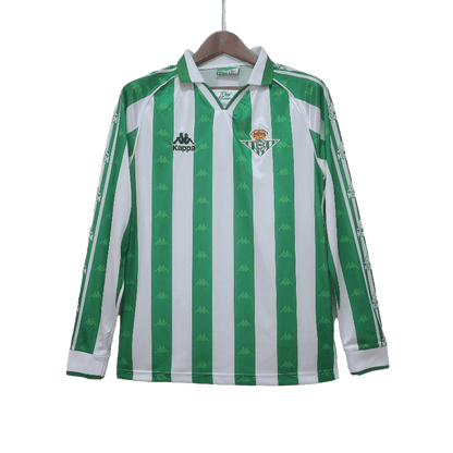 Real Betis Retro 1995/97 Long Sleeve Home (Free Personalisation)