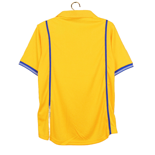 Leeds Retro 00-01 Yellow (Free Personalisation)