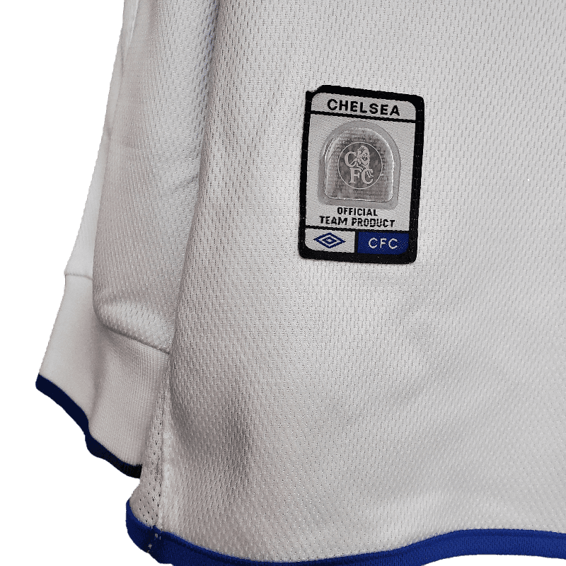 Chelsea Retro Long-Sleeved 2003/05 Away (Free Personalisation)