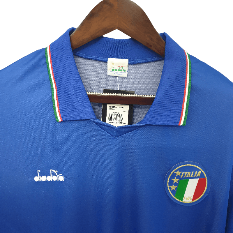 Italy Retro Shirt 1990 Home (Free Personalisation)
