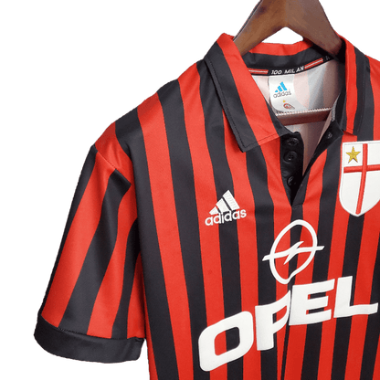 AC Milan Retro 1999/2000 Home (Free Personalisation)