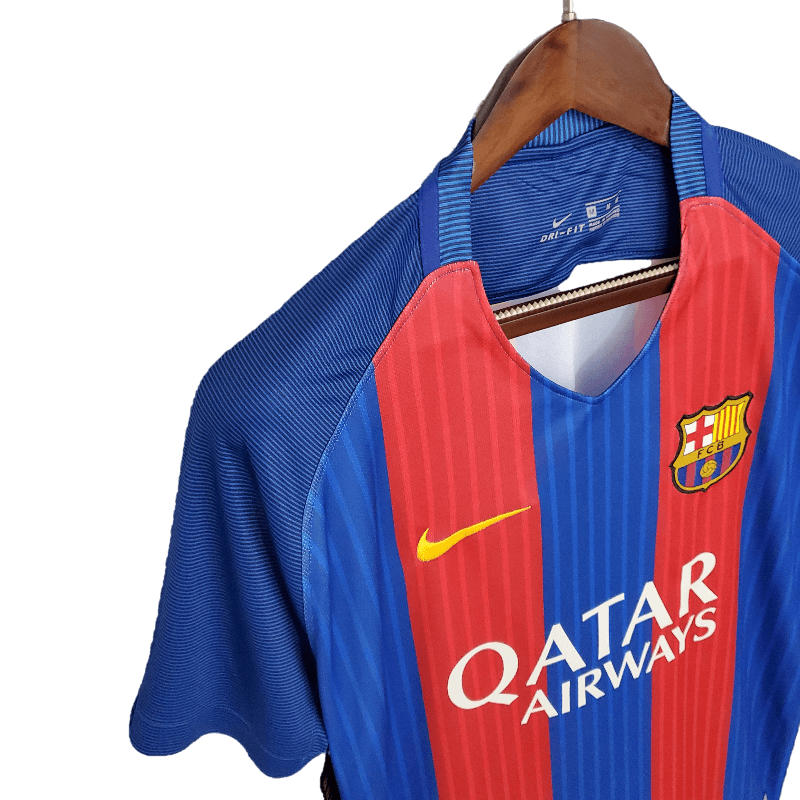 Barcelona Retro 16/17 Home (Free Personalisation)