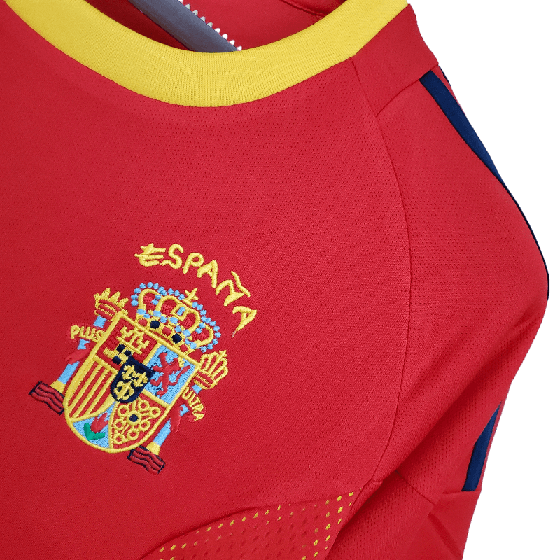 Spain Retro 2002 Home (Free Personalisation)