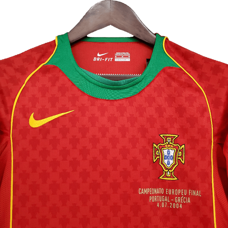 Portugal Retro 2004 Home (Free Personalisation)