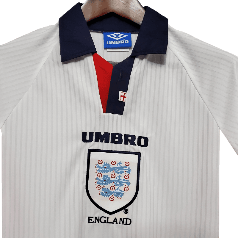 England Retro Long Sleeve 1998 Home (Free Personalisation)