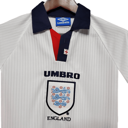 England Retro Long Sleeve 1998 Home (Free Personalisation)